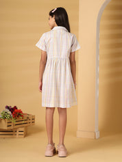 Multicolor Checks Dress