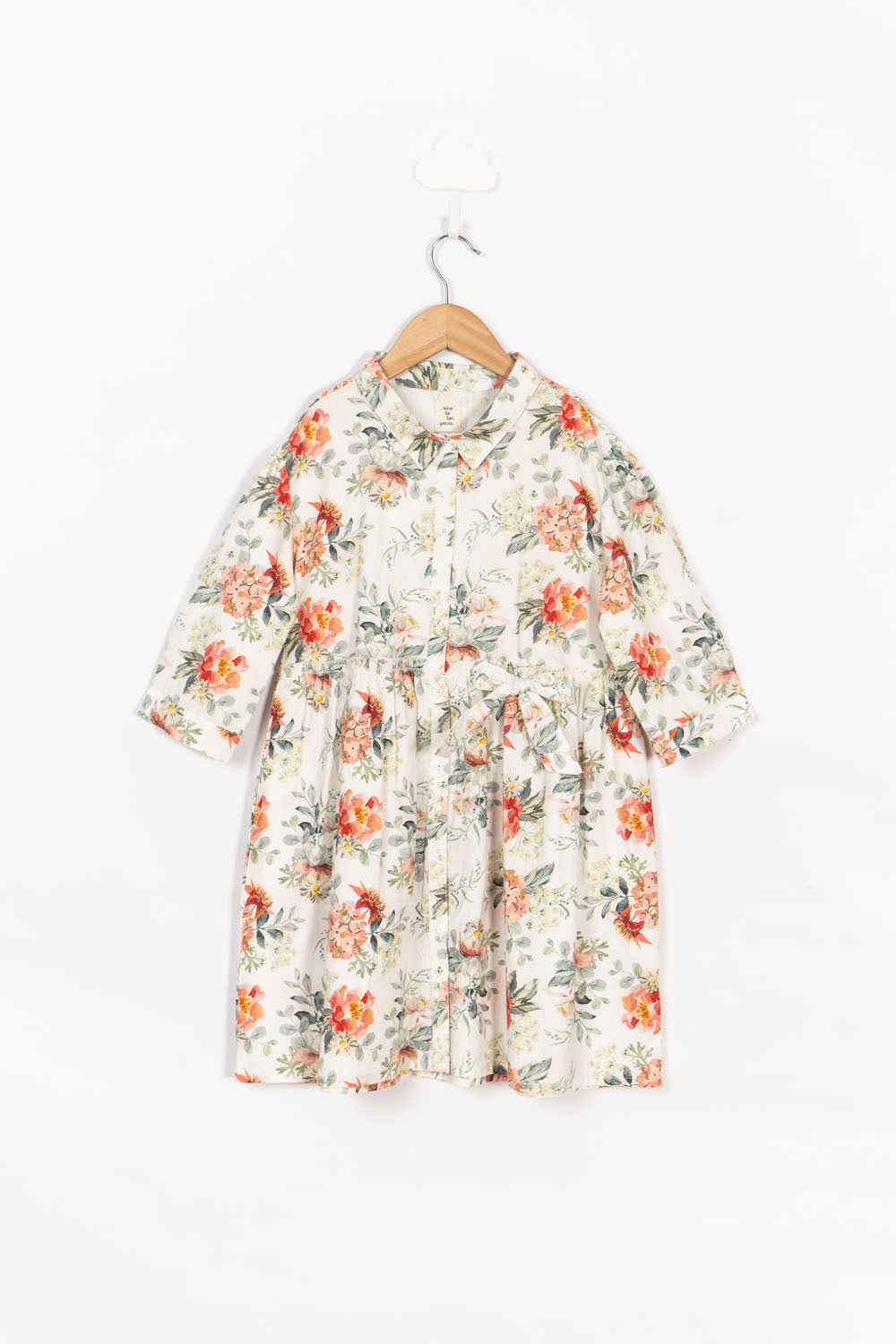 White Floral Dress