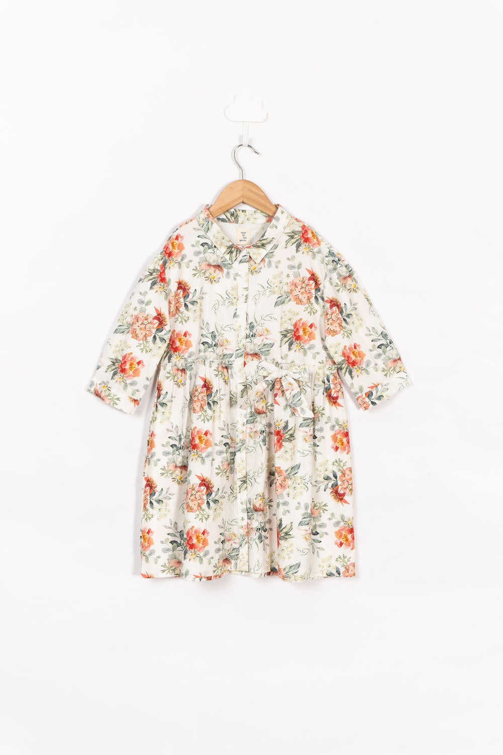 White Floral Dress