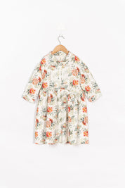 White Floral Dress