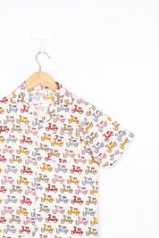 Scooter Print Pyjama Set