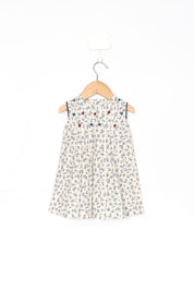 Embroidered Floral Dress