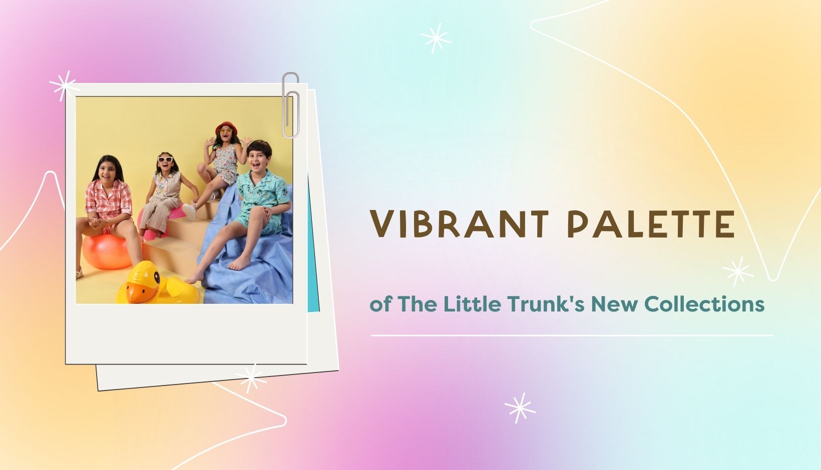 Exploring the Vibrant Palette of The Little Trunk's New Collections