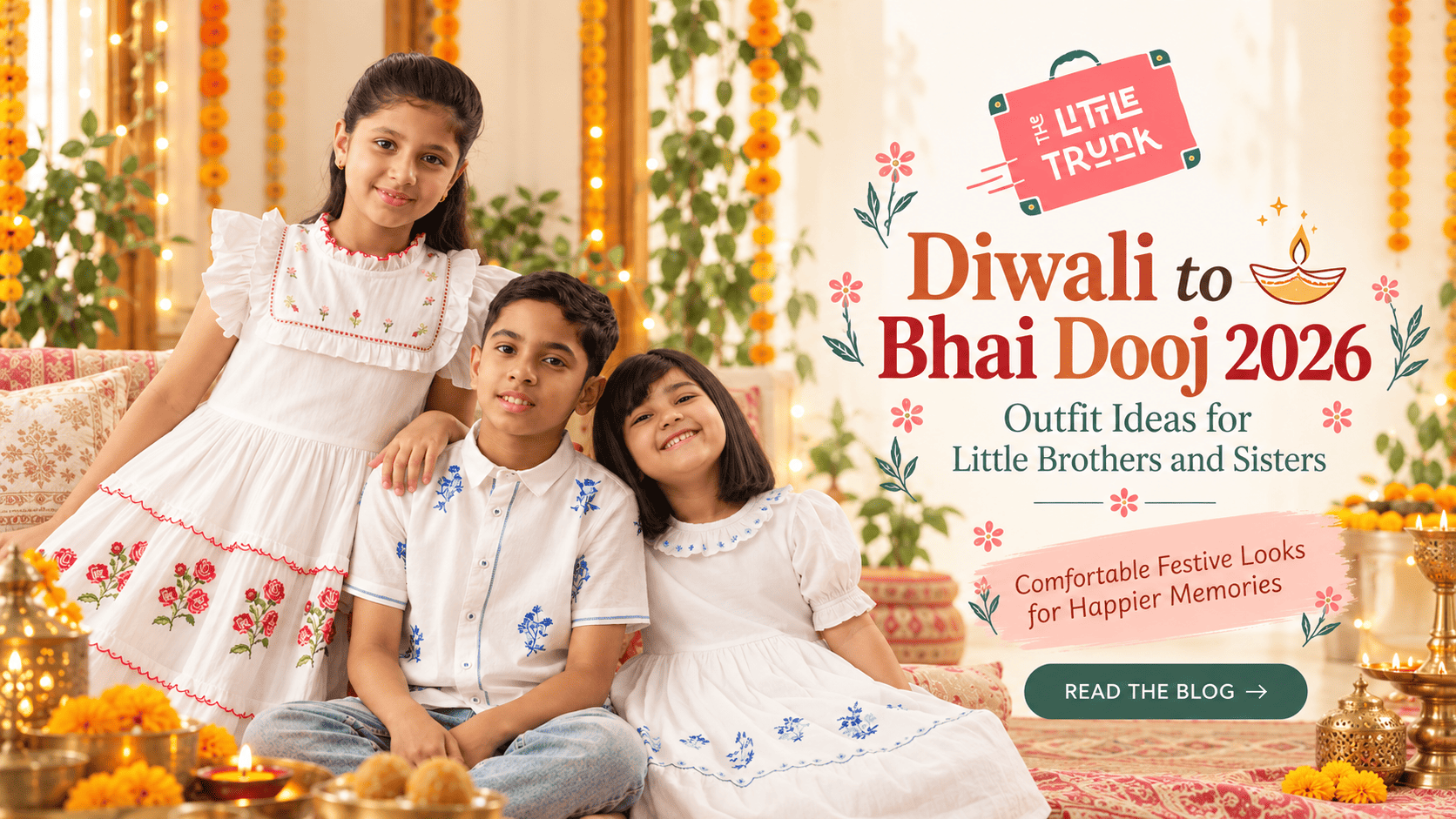 Bhai Dooj dress for kids