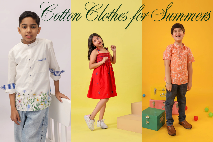 kids cotton clothes