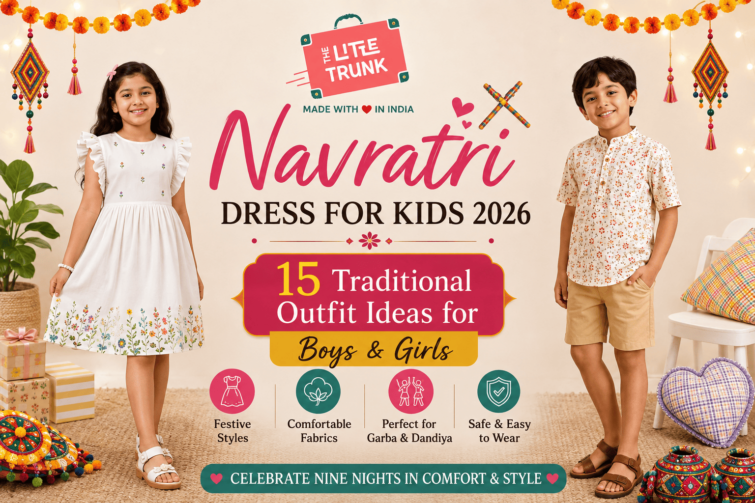 Navratri dress for kids