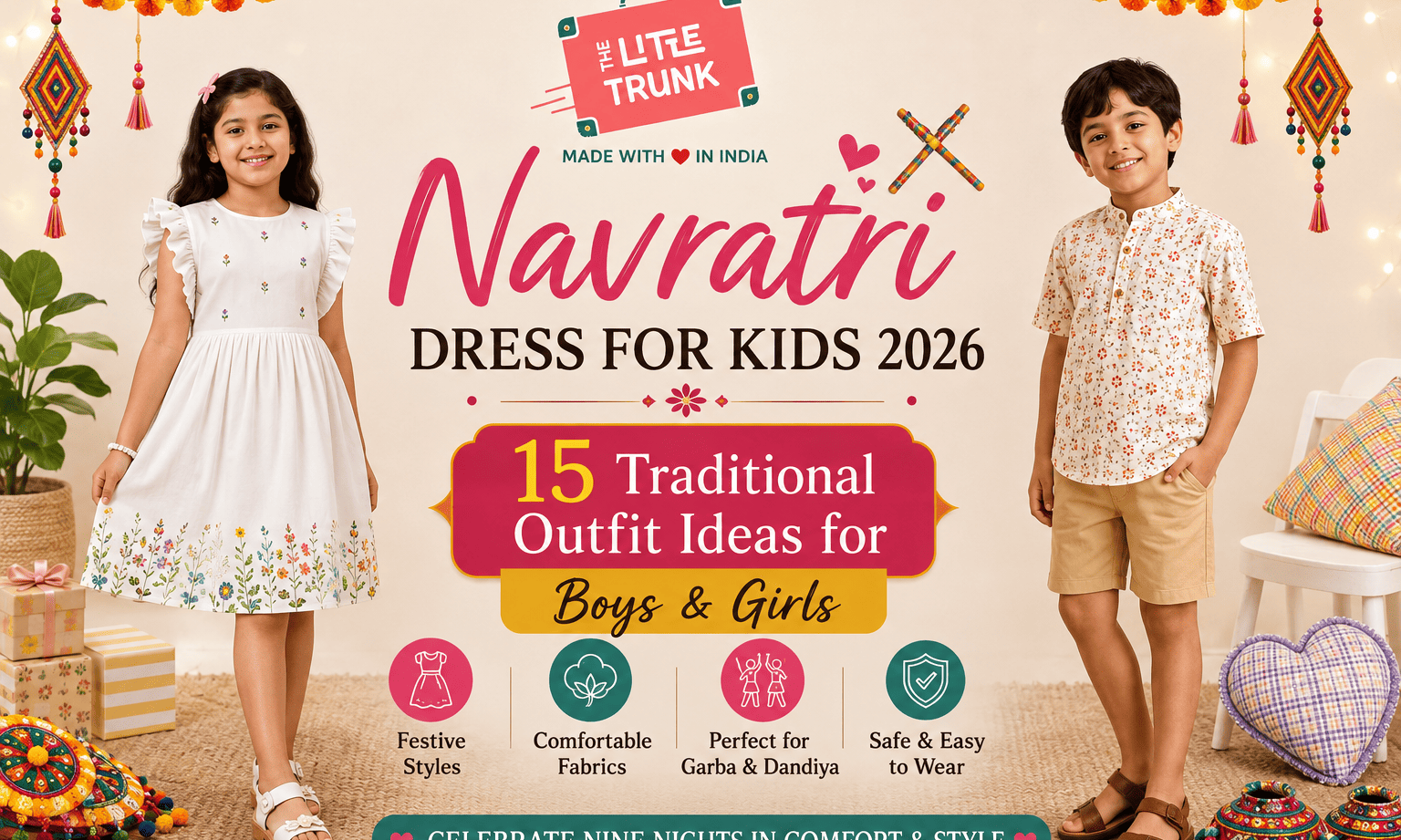 Navratri dress for kids