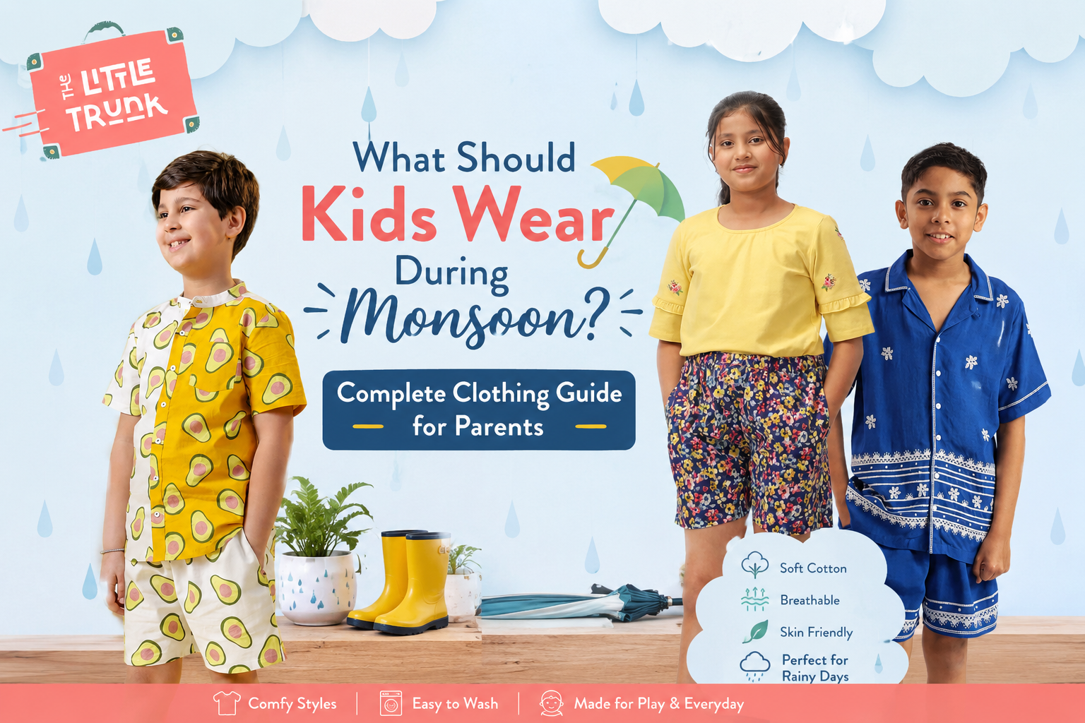 cotton fashion in monsoon