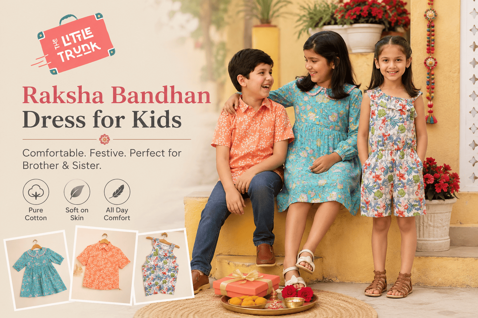 rakhi dresses for kids