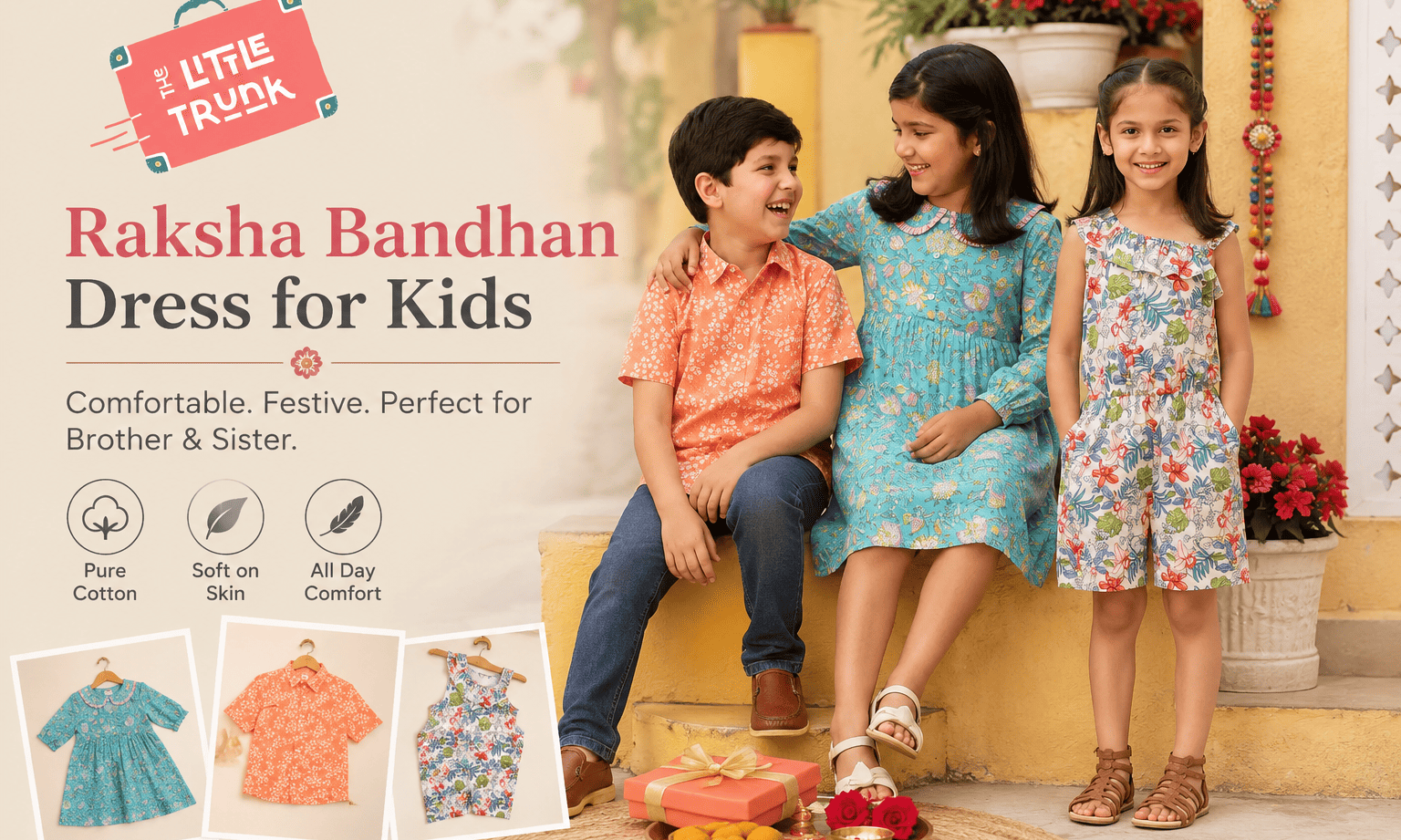 rakhi dresses for kids