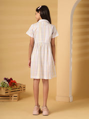 Multicolor Checks Dress