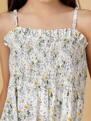 Meadow Breeze Smocked Jumpsuit