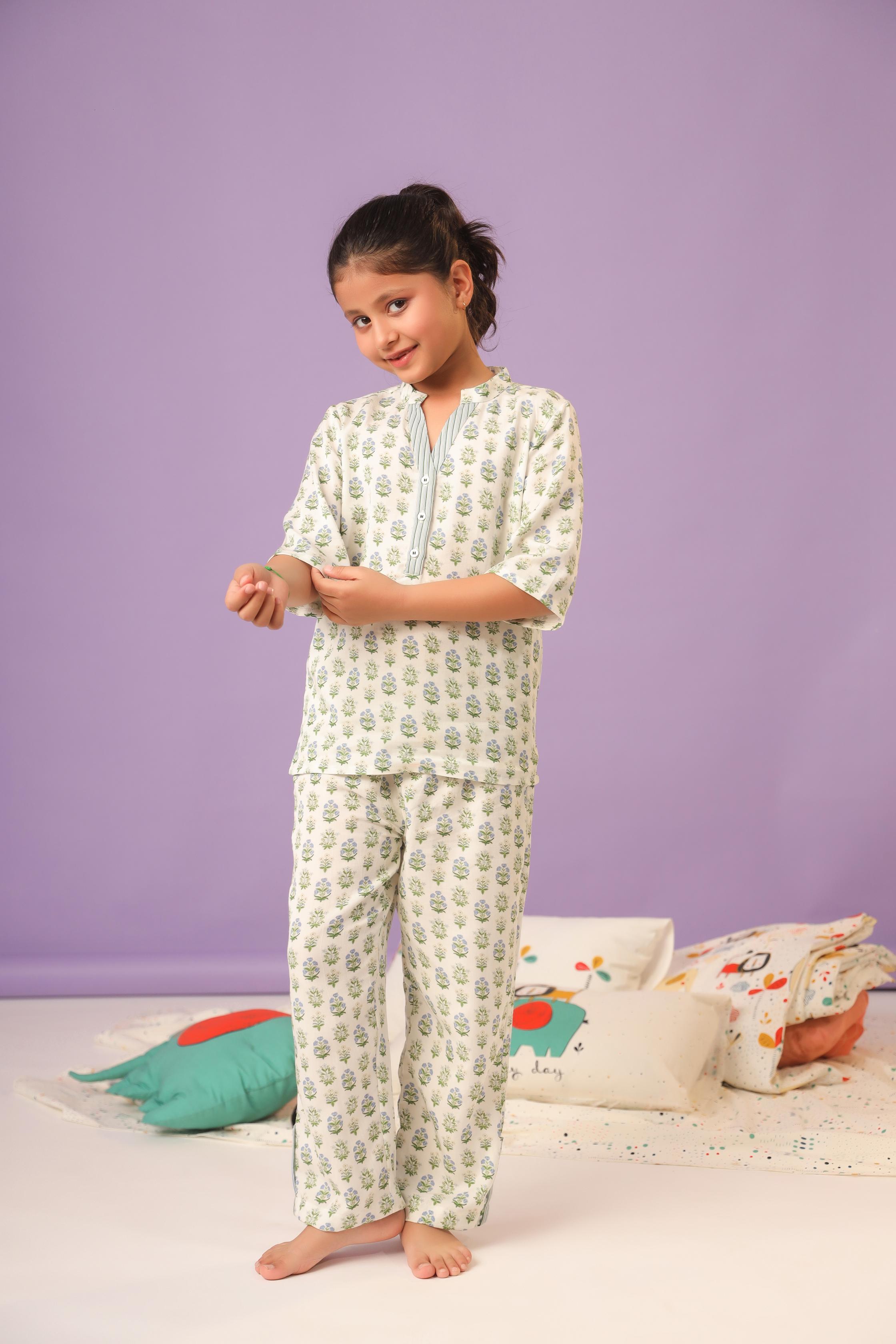 Block Print PJ Set