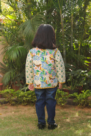 The Robin Meadow Quilted Jacket for Kids