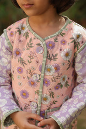The Lilac Daisy Jacket for Kids