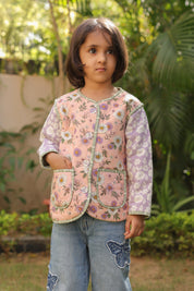 The Lilac Daisy Jacket for Kids