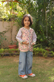 The Lilac Daisy Jacket for Kids