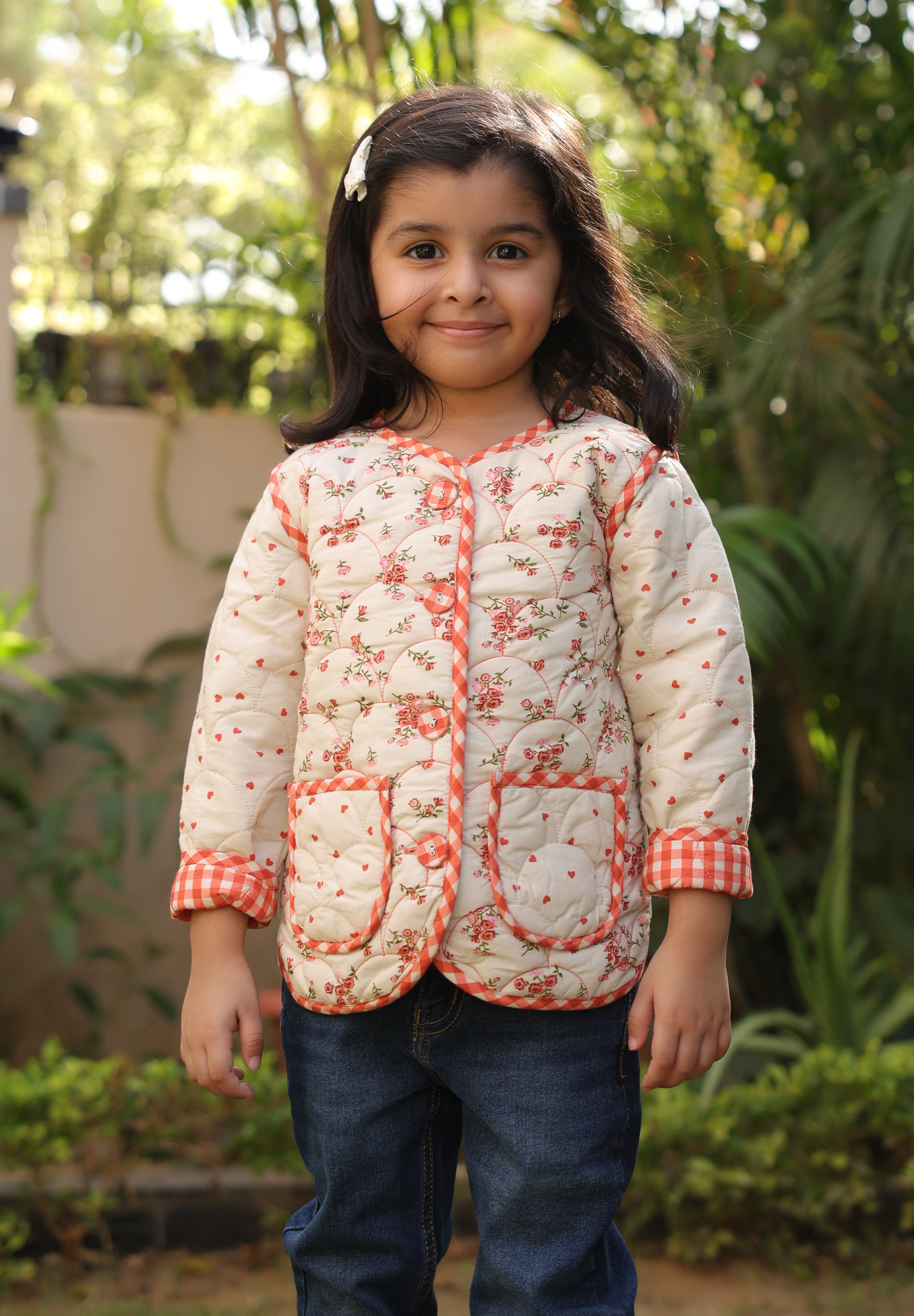 The Rosebud Picnic Jacket for Kids