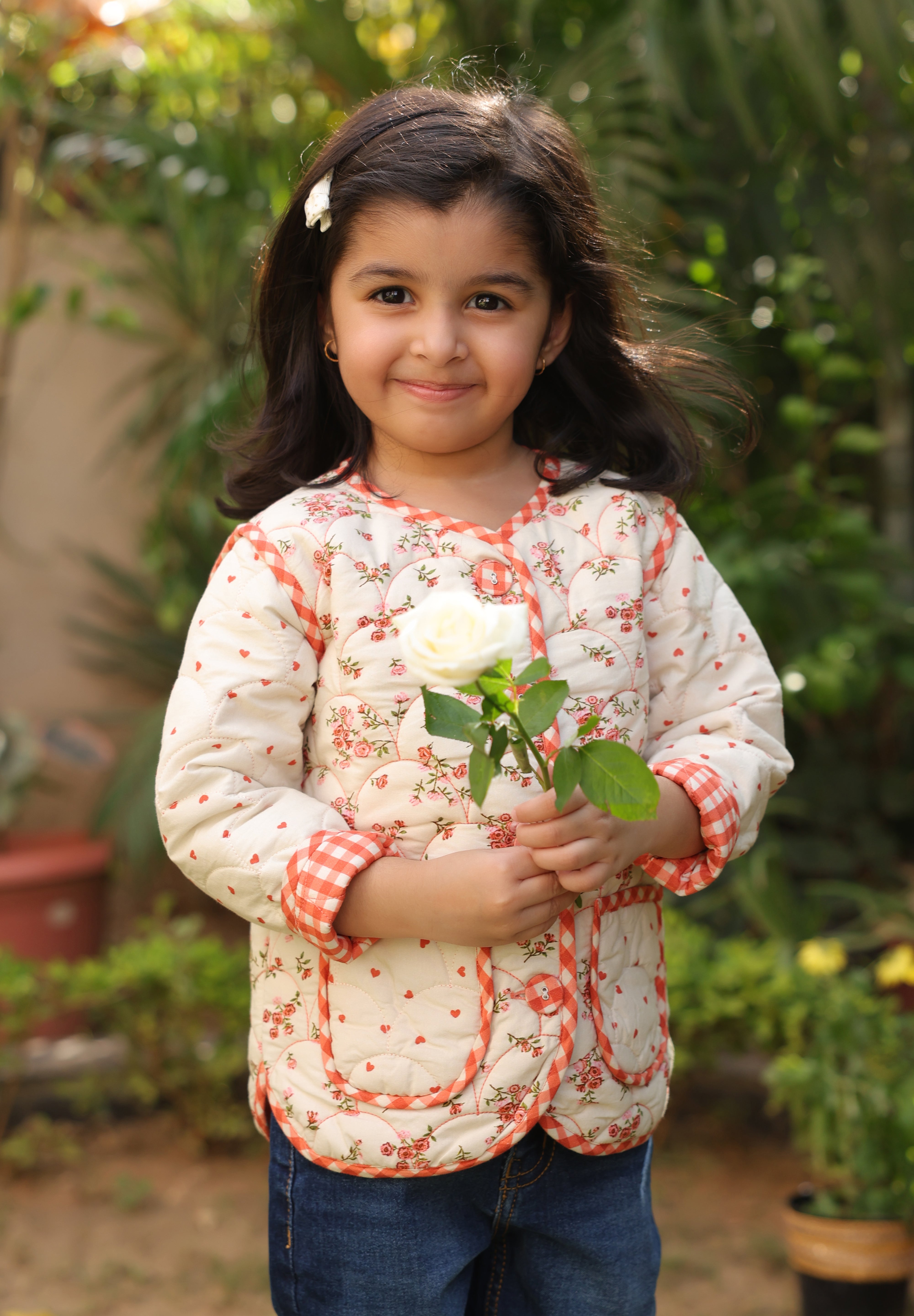 The Rosebud Picnic Jacket for Kids