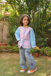 The Candyfloss Cloud Quilted Jacket for Kids