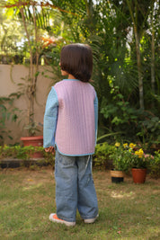 The Candyfloss Cloud Quilted Jacket for Kids