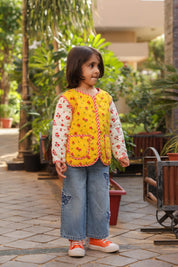 The Sunshine Posy Quilted Jacket for Kids