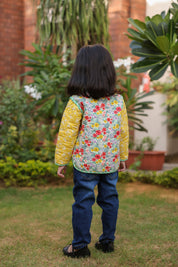 The Wildflower Parade Quilted Jacket for Kids