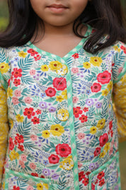 The Wildflower Parade Quilted Jacket for Kids