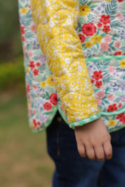 The Wildflower Parade Quilted Jacket for Kids