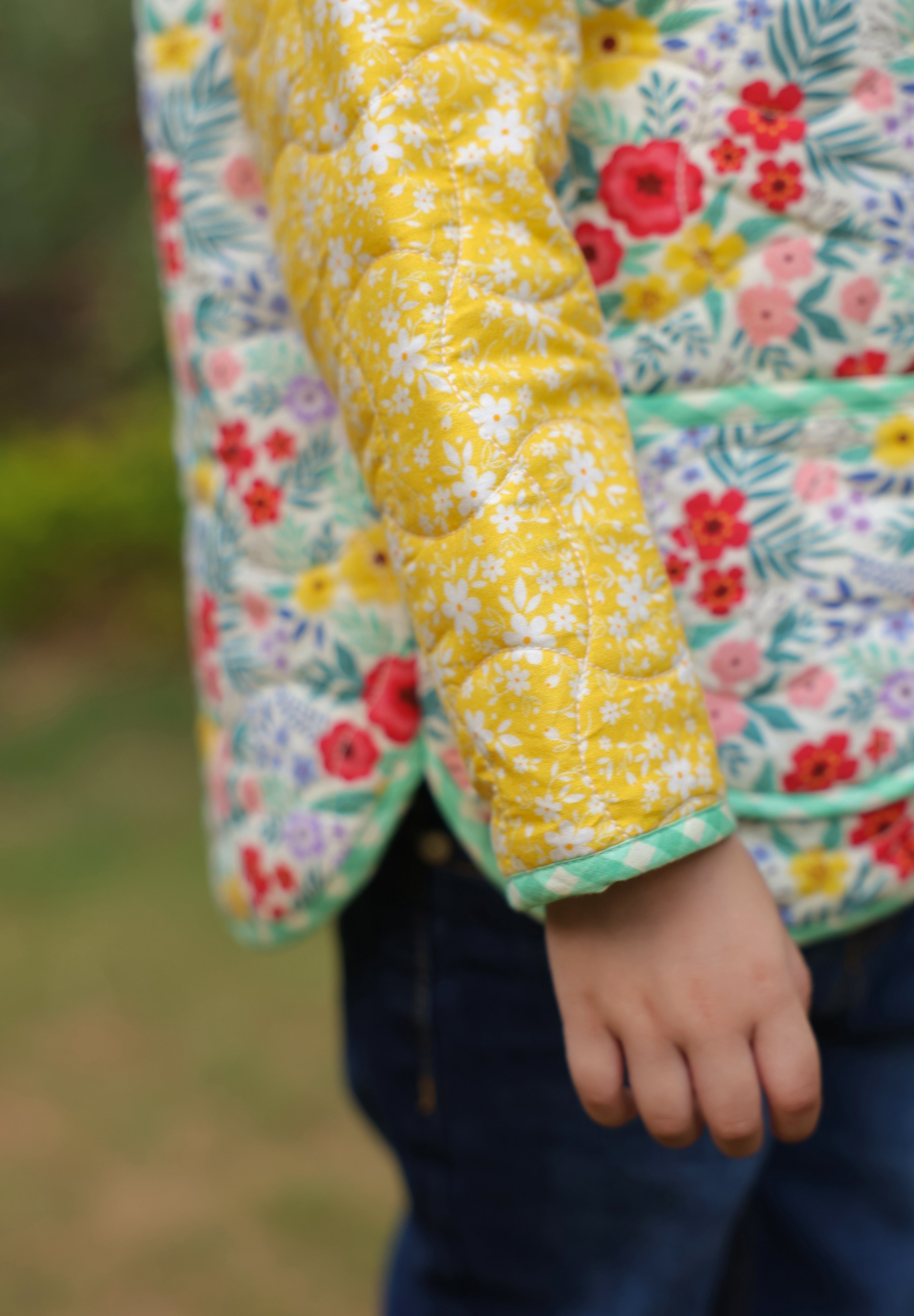 The Wildflower Parade Quilted Jacket for Kids
