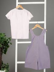 Lilac Playsuit with T-Shirt