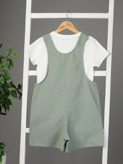 Sage Green Playsuit with T-Shirt