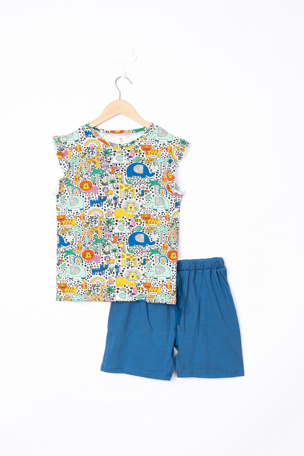 THE ANIMAL PARADE SHORTS SET