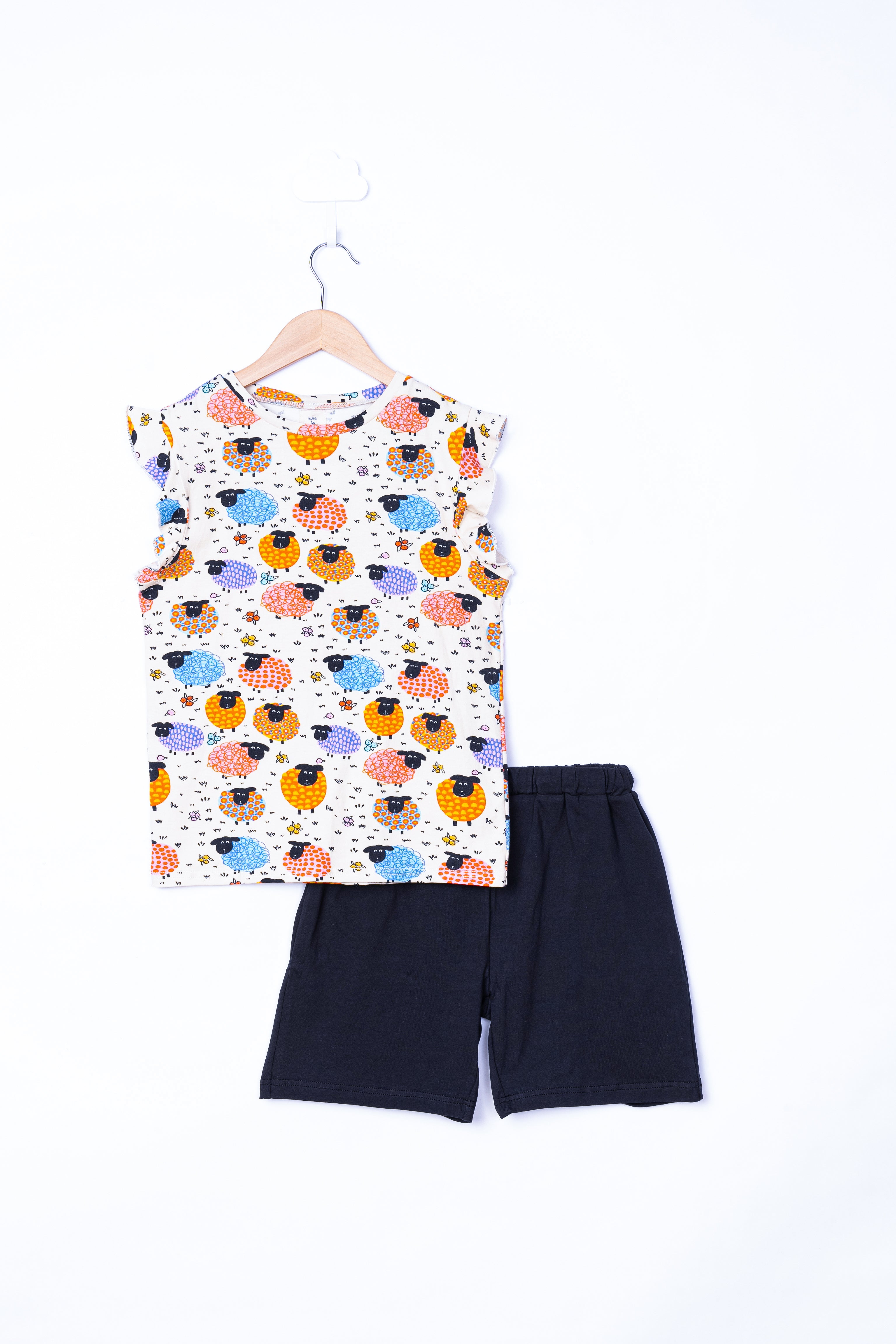 SHEEP DAY OUT SHORTS SET