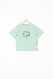 GREEN BEACH VIBES TEE