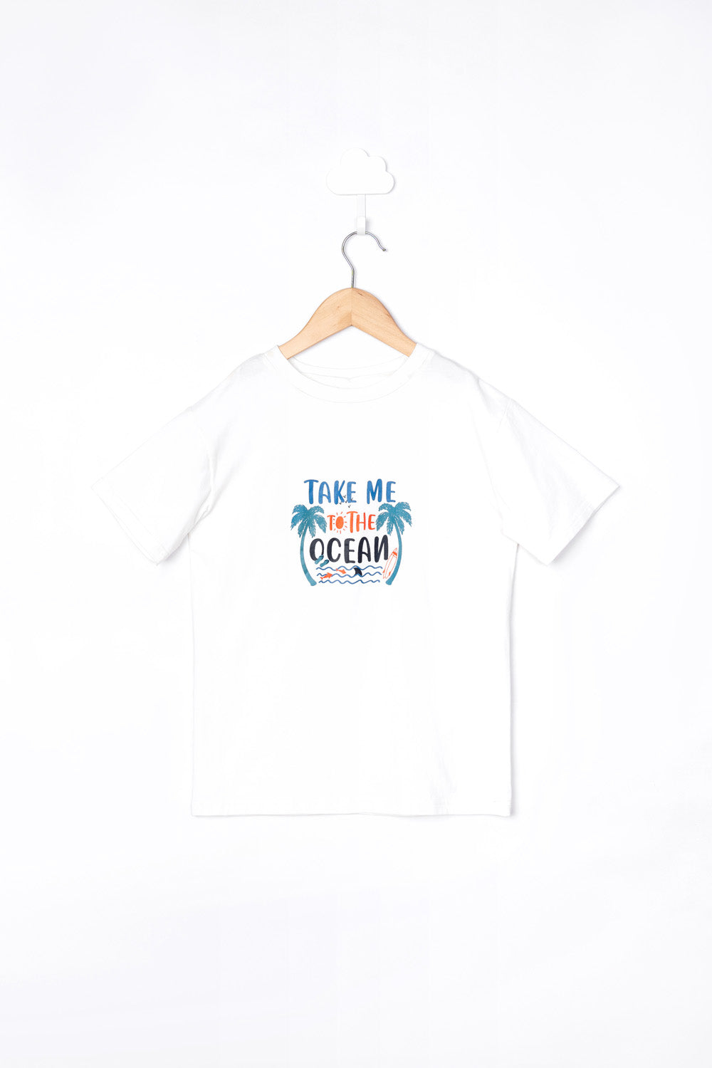 WHITE BEACH VIBES TEE