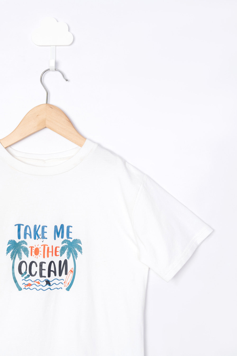 WHITE BEACH VIBES TEE