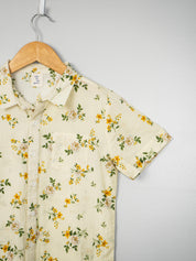 Yellow Floral Shirt