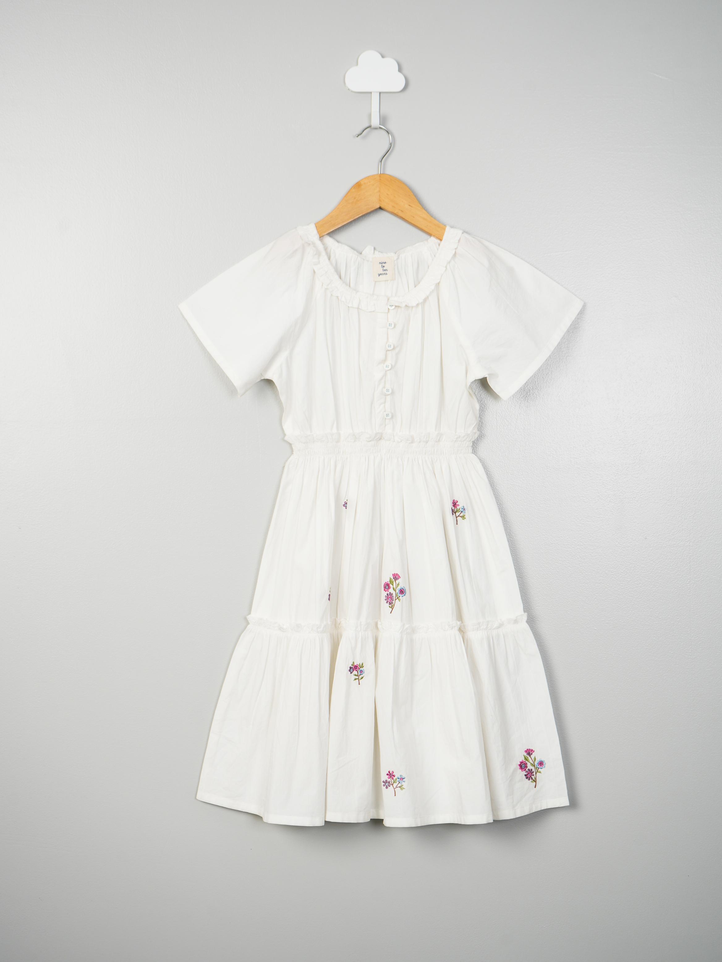 Summer Embroidery Dress