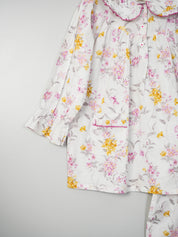 Pink & Yellow Floral PJ Set