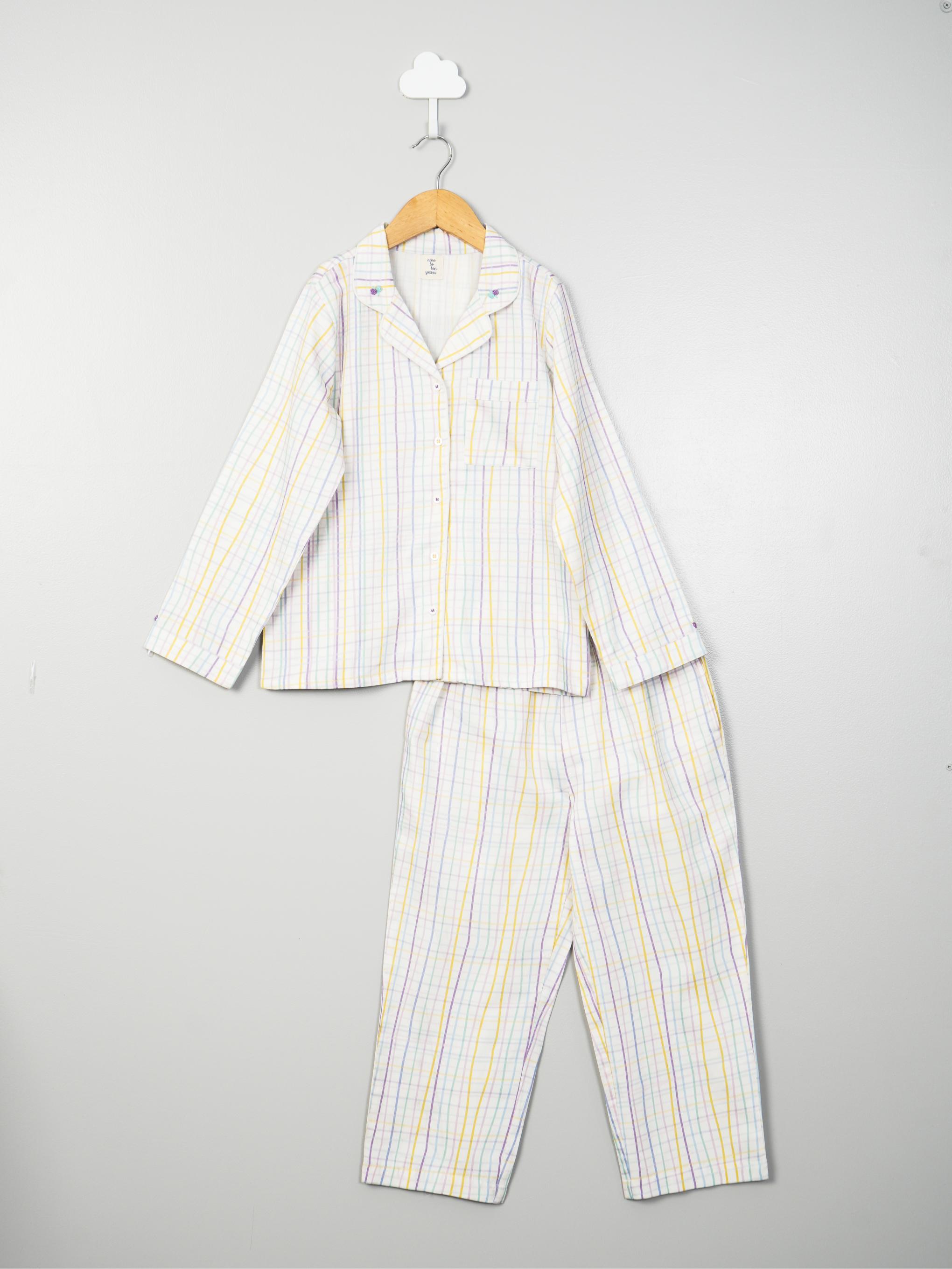 Pastel Stripes PJ Set