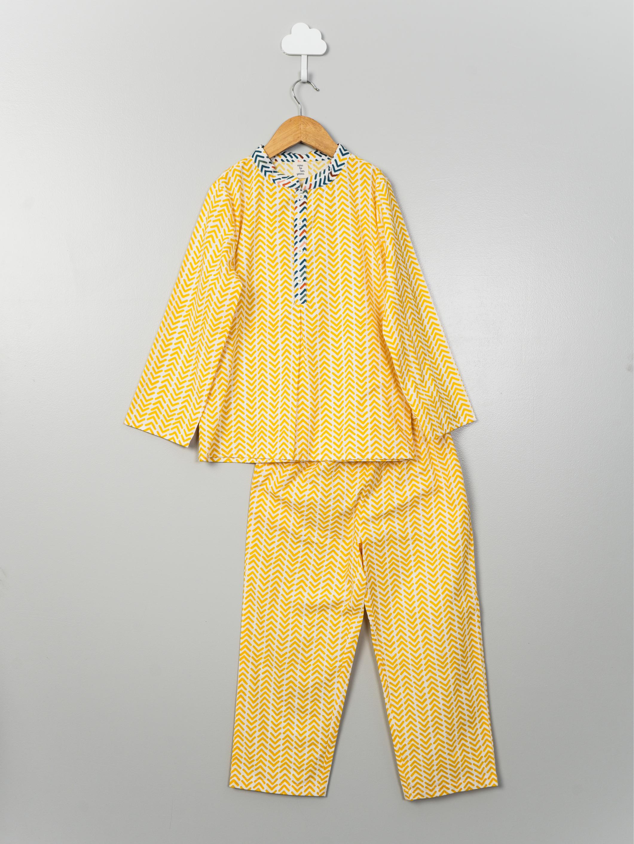 Chevron Boys Pyjama Set