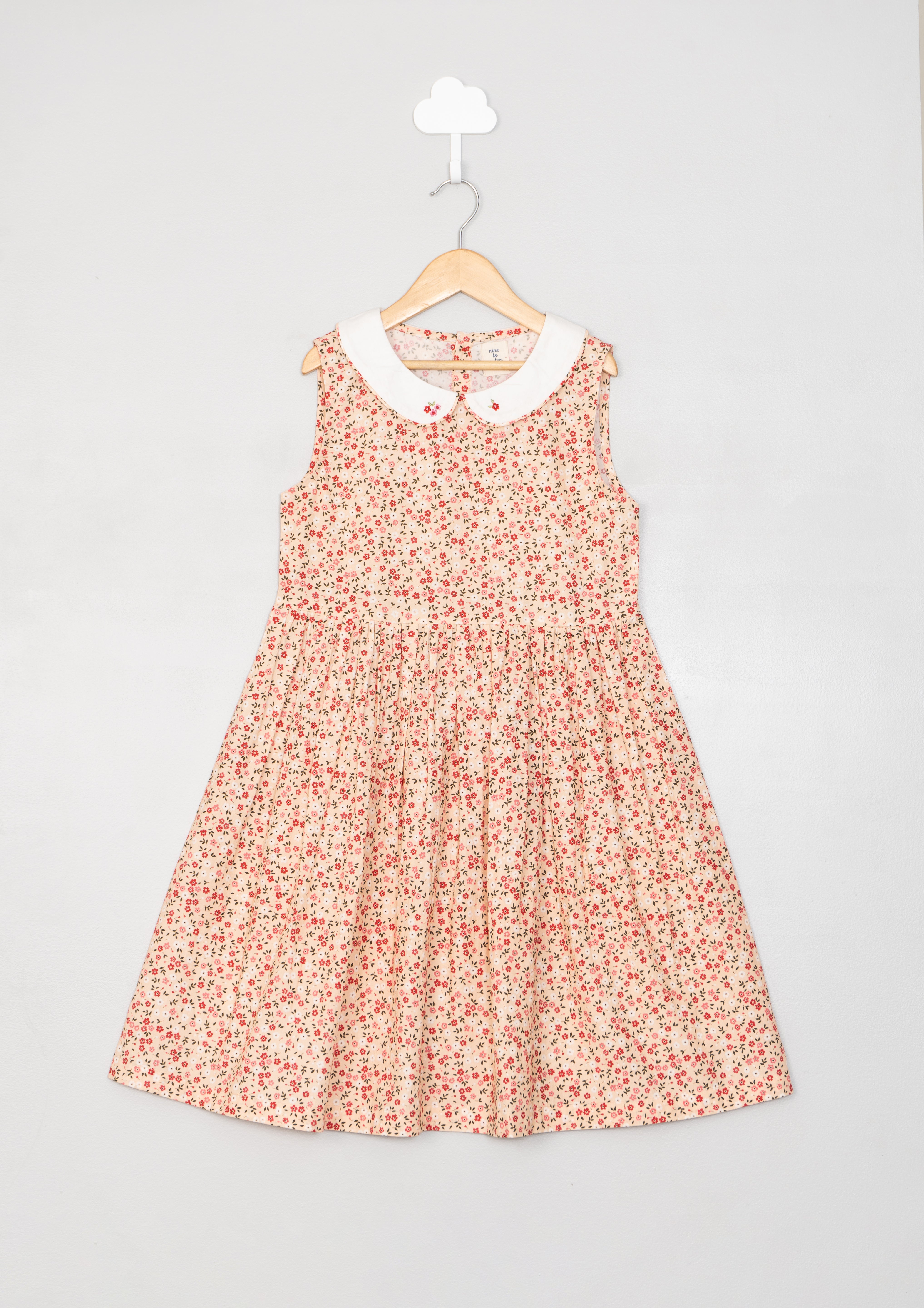 The Orange Garden Dress