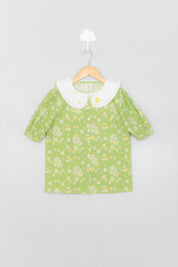 Green Sunflowers Shirt