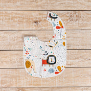 Animals & Abstract Print Bib