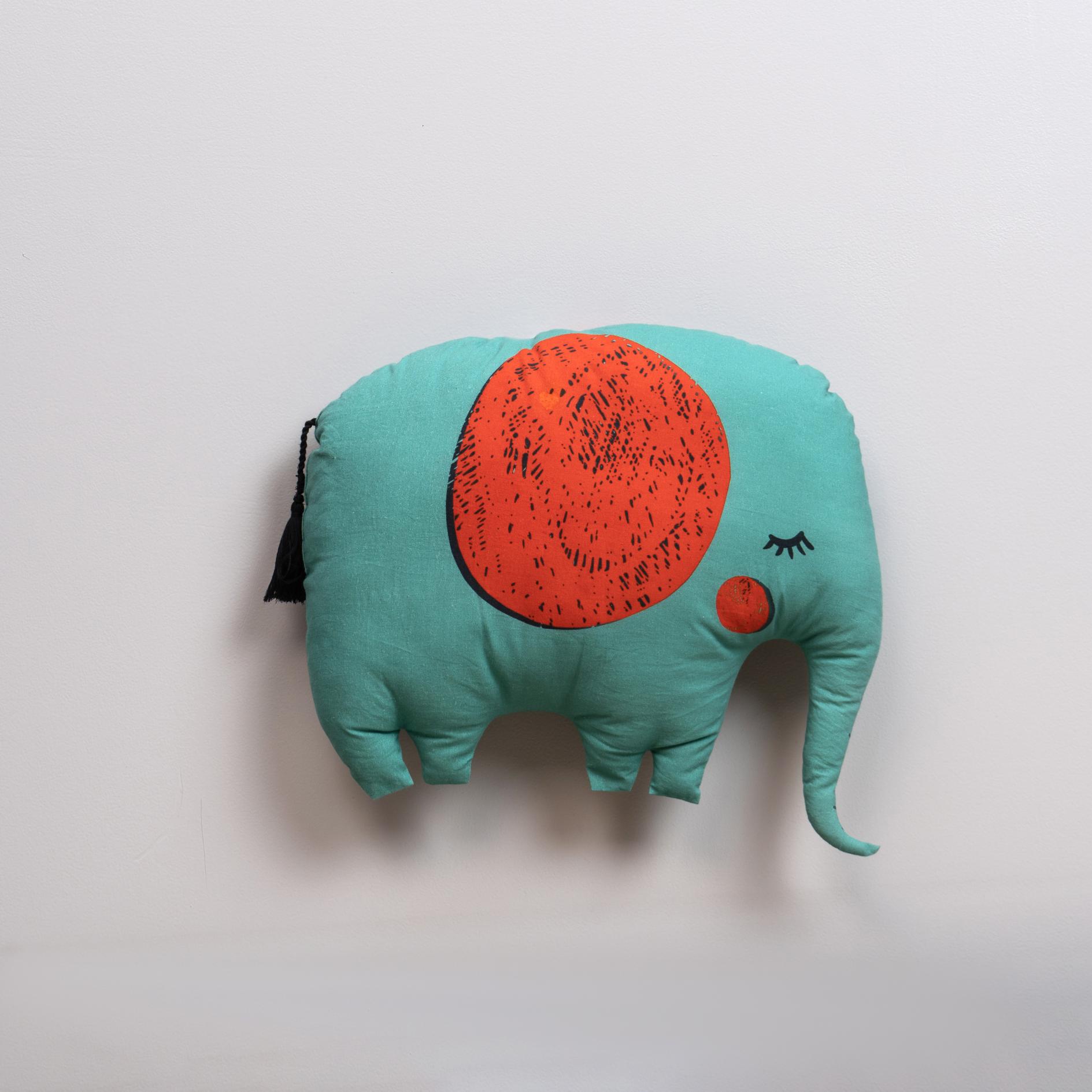 Elephant Shaped Cushion