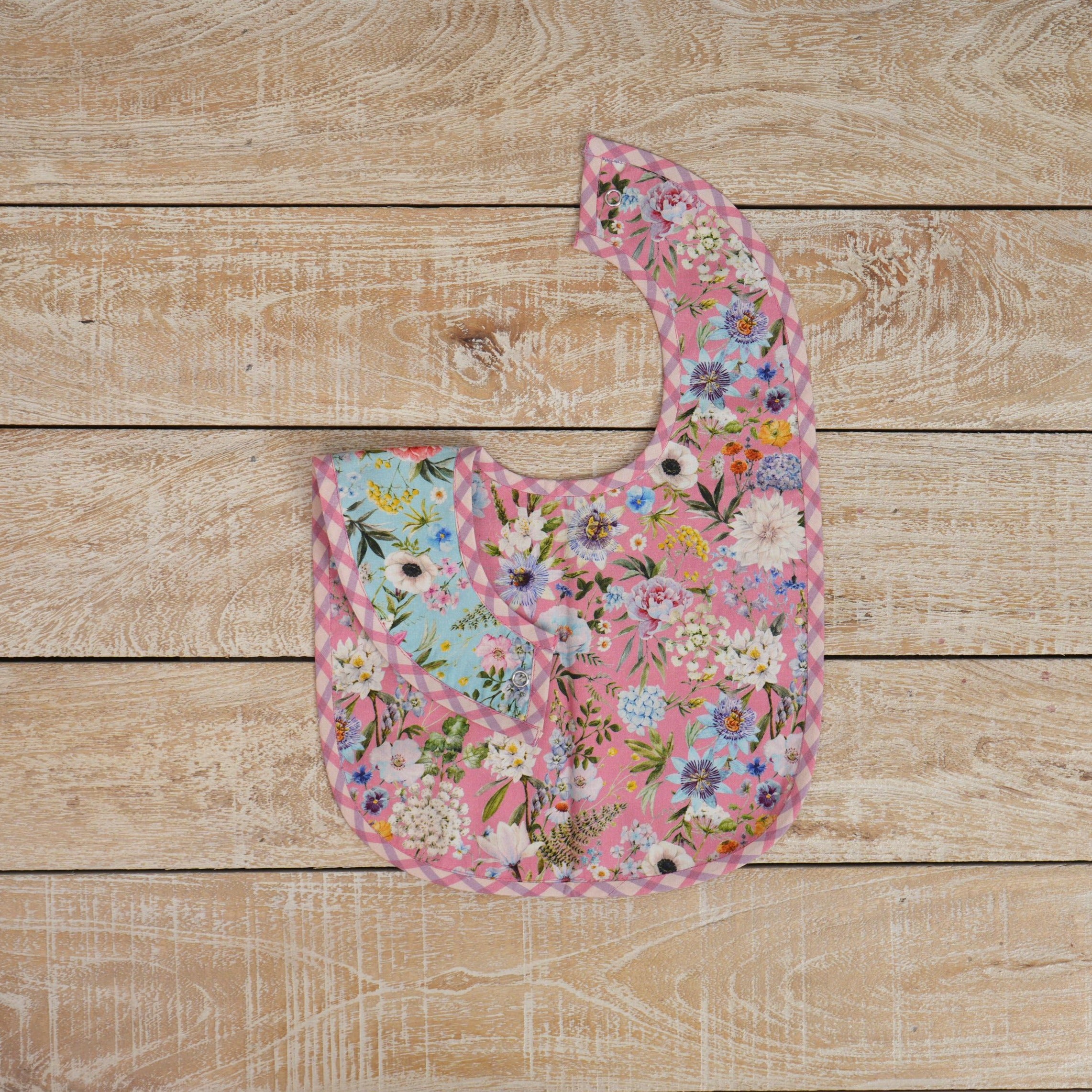 Floral Print Bib