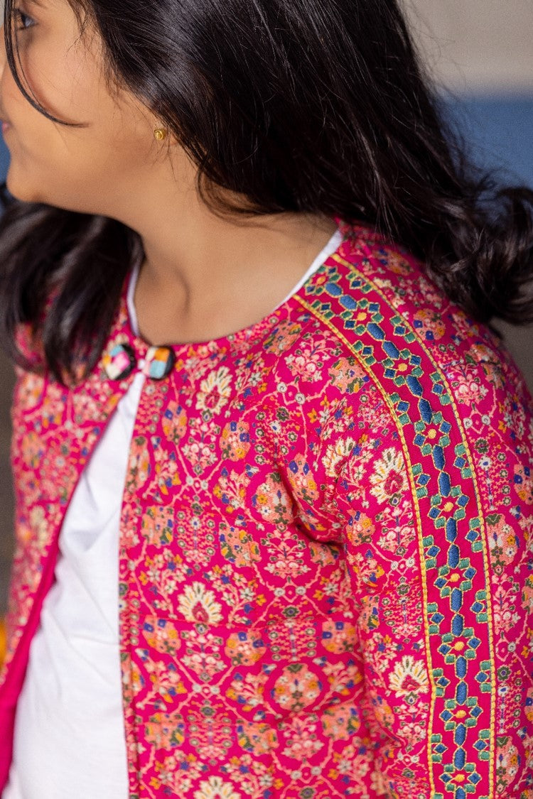 Floral Quilted Jacket