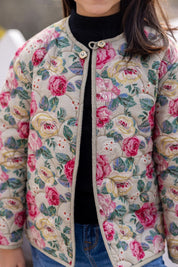 Floral Quilted Jacket