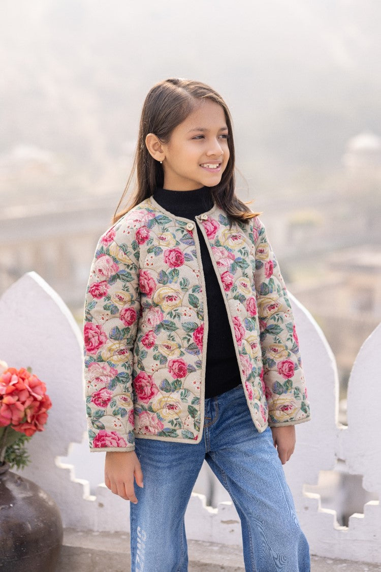 Floral Quilted Jacket